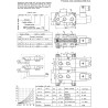 Elektrozawór 6/2 1/2" 12V DSV dzielnik hyrauliczny