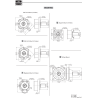 Silnik hydrauliczny MS 160 C wałek fi32mm